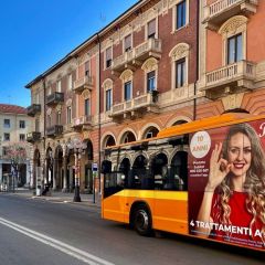 Pubblicità dinamica autobus Cuneo