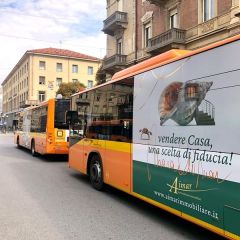 Pubblicità dinamica autobus Cuneo