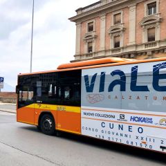 Pubblicità dinamica autobus Cuneo