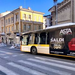 Pubblicità dinamica autobus Cuneo