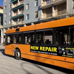 Pubblicità dinamica autobus Cuneo