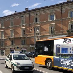 Pubblicità dinamica autobus Mondovì