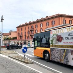 Pubblicità dinamica autobus Mondov