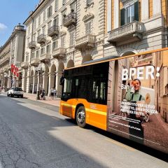 Pubblicità dinamica autobus Cuneo