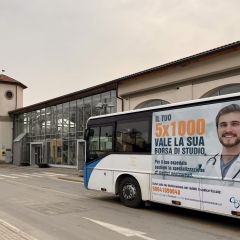 Pubblicità dinamica autobus Alba-Bra