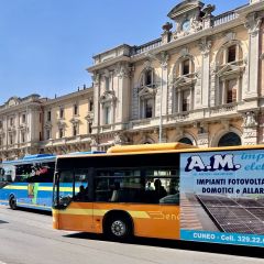 Pubblicità dinamica autobus Cuneo