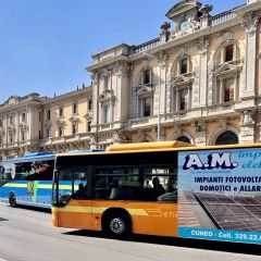 Pubblicità dinamica autobus Cuneo