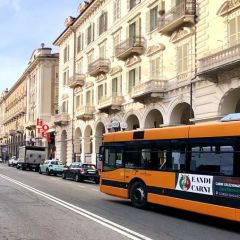 Pubblicità dinamica autobus Cuneo