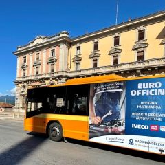 Pubblicità dinamica autobus Cuneo