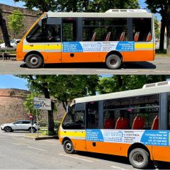 Pubblicità dinamica autobus Fossano