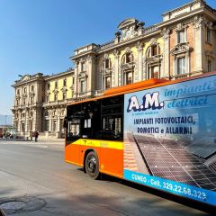 Pubblicità dinamica autobus Cuneo