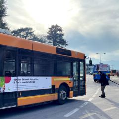 Pubblicità dinamica autobus Cuneo