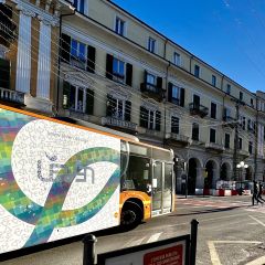 Pubblicità dinamica autobus Cuneo