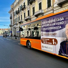 Pubblicità dinamica autobus  Cuneo