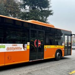 Pubblicità dinamica autobus Cuneo