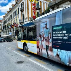 Pubblicità dinamica autobus Cuneo