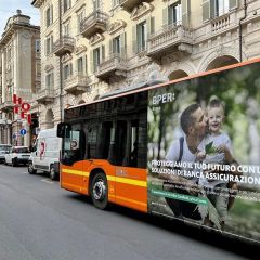 Pubblicità dinamica autobus  Cuneo