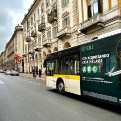 Pubblicità dinamica autobus Cuneo