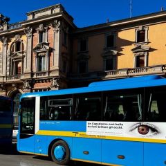 Pubblicità dinamica autobus Provincia di Cuneo