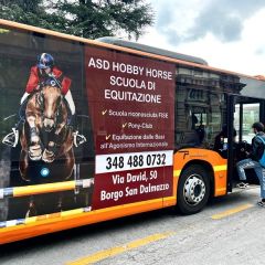 Pubblicità dinamica autobus Cuneo