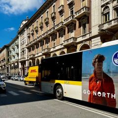 Pubblicità dinamica autobus Cuneo