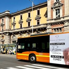 Pubblicità dinamica autobus Cuneo