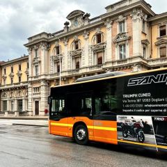 Pubblicità dinamica autobus Cuneo