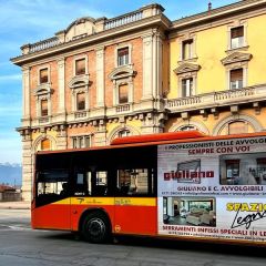 Pubblicità dinamica autobus Cuneo