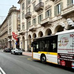 Pubblicità dinamica autobus Cuneo