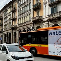 Pubblicità dinamica autobus Cuneo