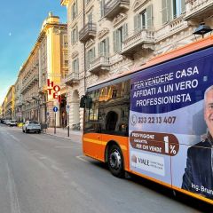Pubblicità dinamica autobus Cuneo