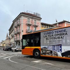 Pubblicità dinamica autobus Mondovì