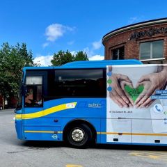 Pubblicità dinamica autobus Provincia di Asti