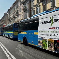 Pubblicità dinamica autobus Cuneo