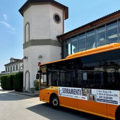 Pubblicità dinamica autobus Bra