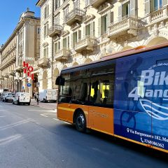 Pubblicità dinamica autobus  Cuneo
