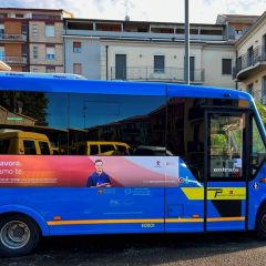 Pubblicità dinamica autobus Provincia di Alessandria