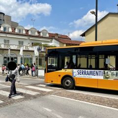 Pubblicità dinamica autobus Bra