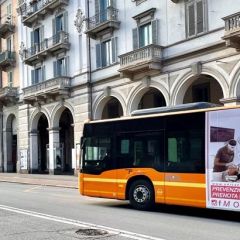 Pubblicità dinamica autobus Cuneo