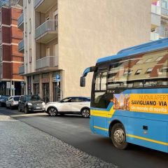 Pubblicità dinamica autobus Savigliano