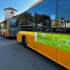 Pubblicità dinamica autobus Bra
