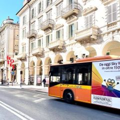 Pubblicità dinamica autobus Cuneo