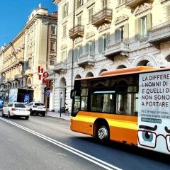 Pubblicità dinamica autobus Cuneo