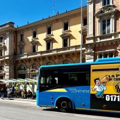 Pubblicità dinamica autobus Provincia di Cuneo