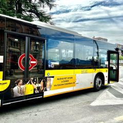 Pubblicità dinamica autobus Cuneo