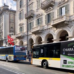 Pubblicità dinamica autobus Cuneo