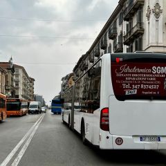 Pubblicità dinamica autobus Cuneo