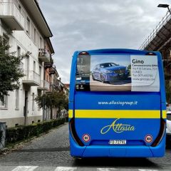 Pubblicità dinamica autobus Provincia di Cuneo