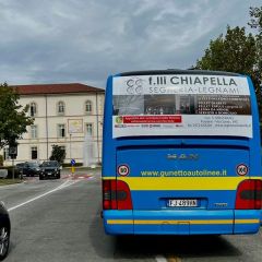 Pubblicità dinamica autobus Provincia di Cuneo