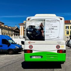 Pubblicità dinamica autobus Cuneo